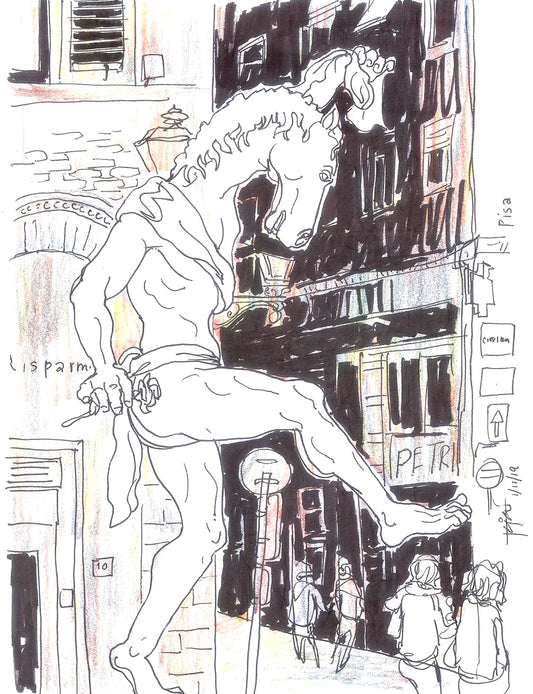 Pisa Horse Man